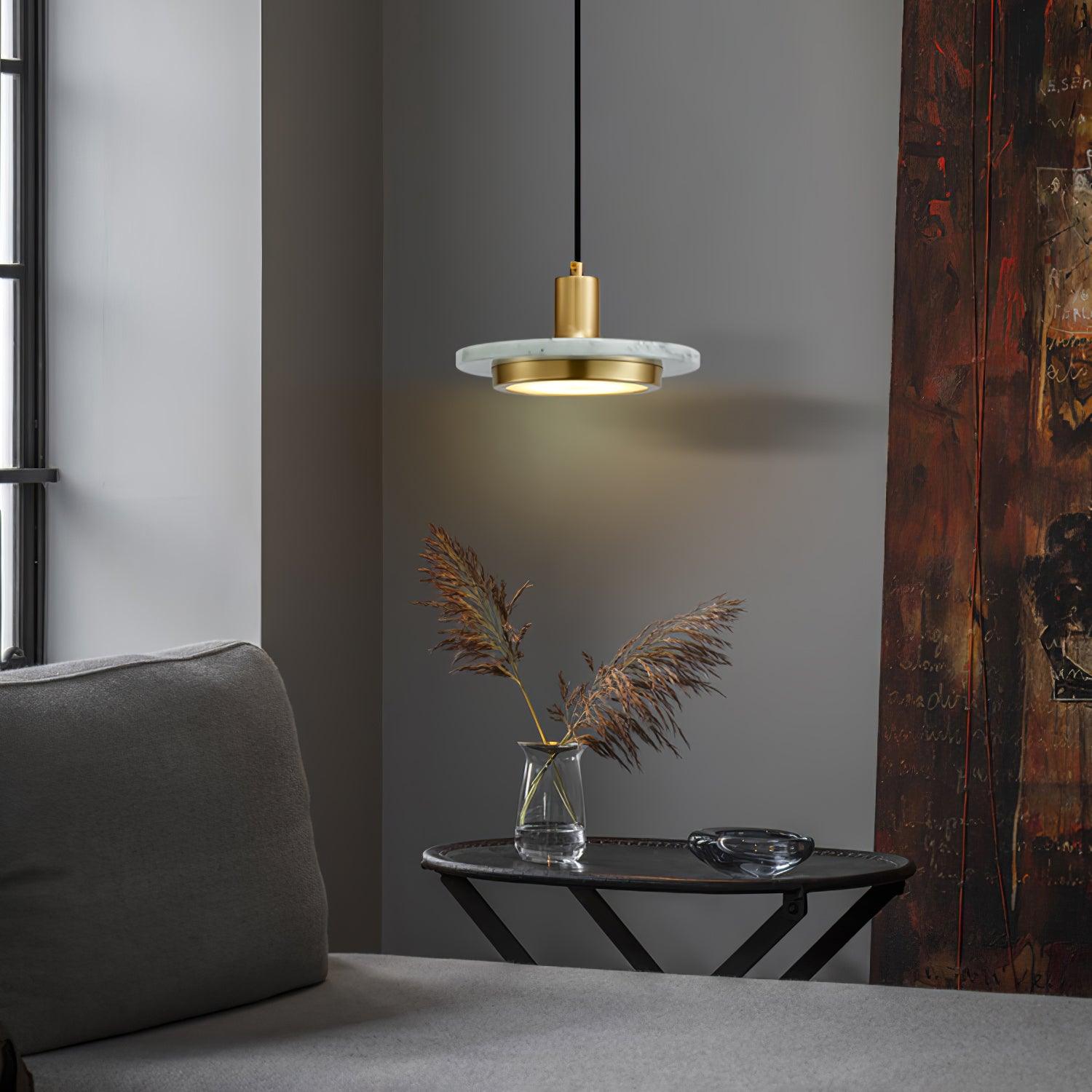 Double Circle Pendant Light - Lumpaz