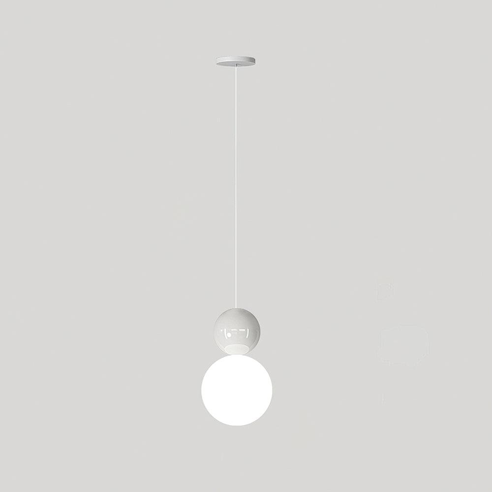 Acrylic Two Ball Pendant Light - Lumpaz