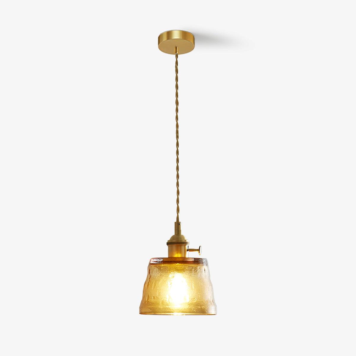 Glass Cup Pendant Lamp - Lumpaz