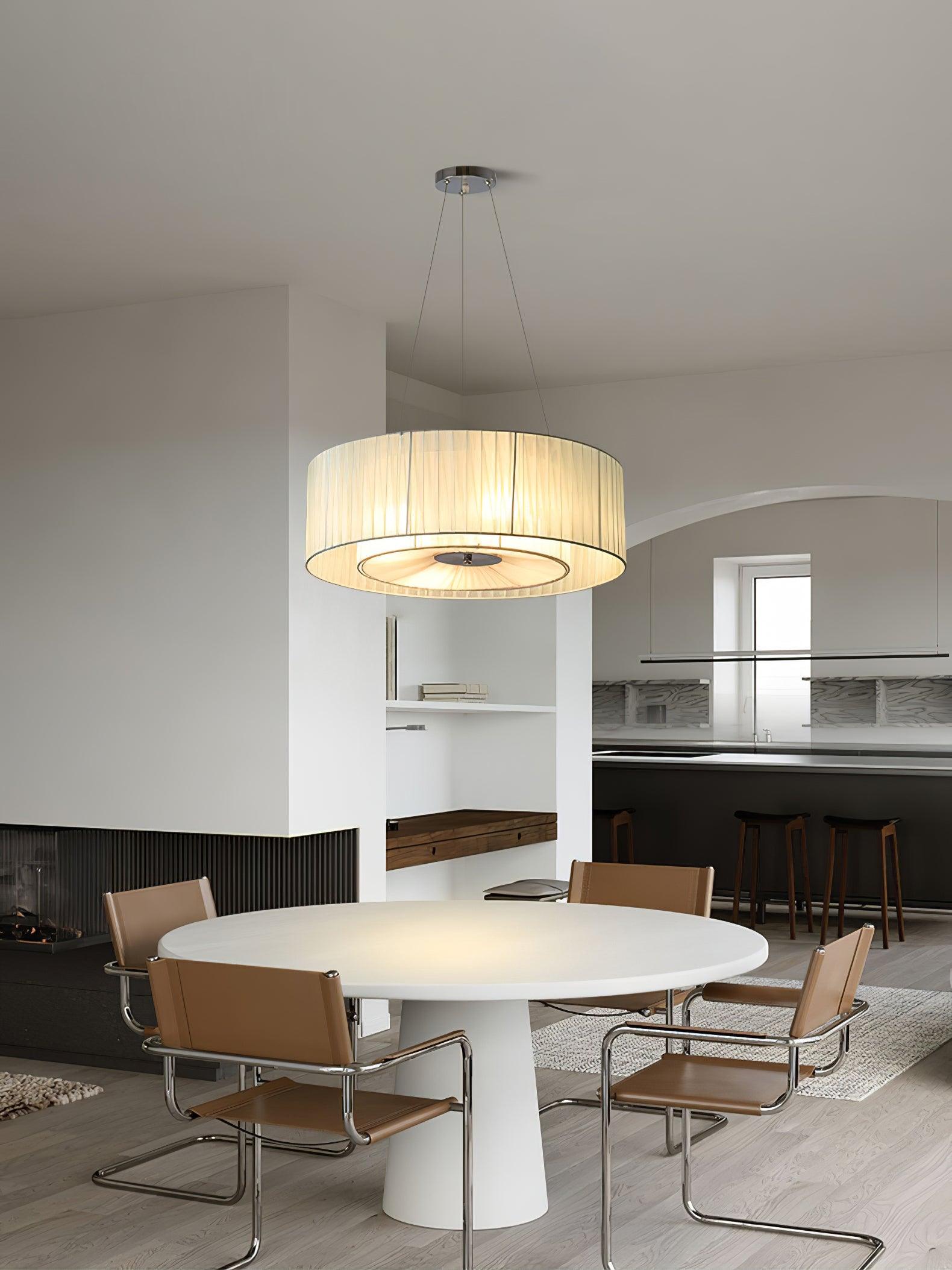 Ruffle Pleated Pendant Lamp - Lumpaz