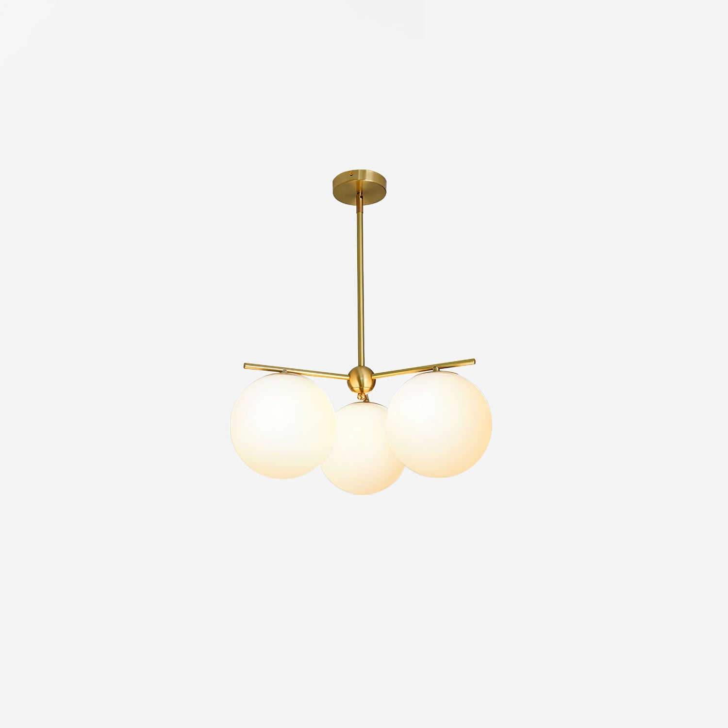 Sphere & Stem Chandelier - Lumpaz