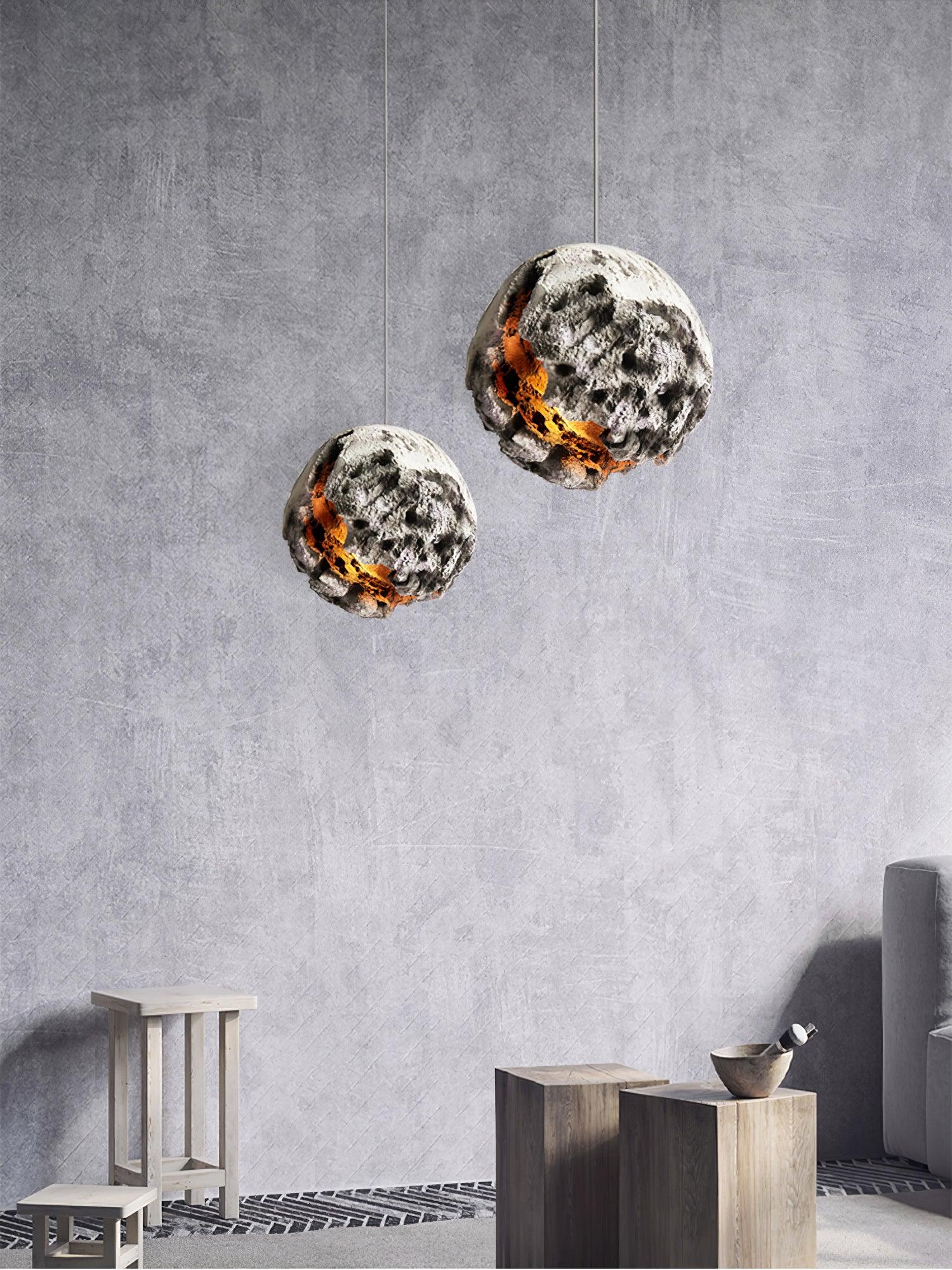 Irregular Planet Pendant Lamp - Lumpaz
