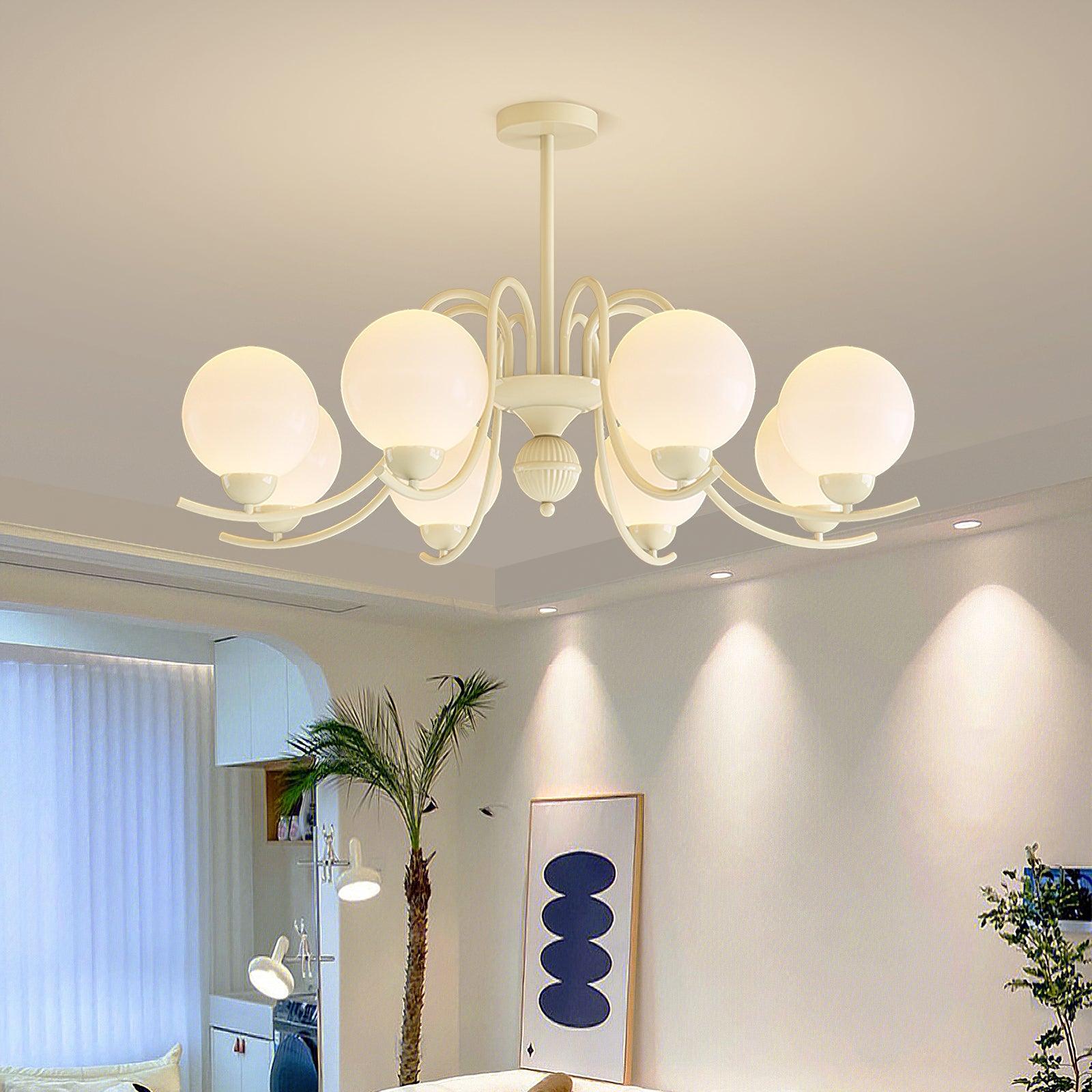 Vanilla Ball Chandelier - Lumpaz