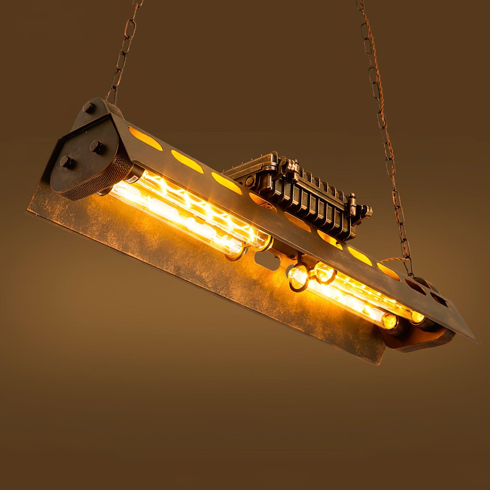 Industrial Steampunk Chandelier - Lumpaz