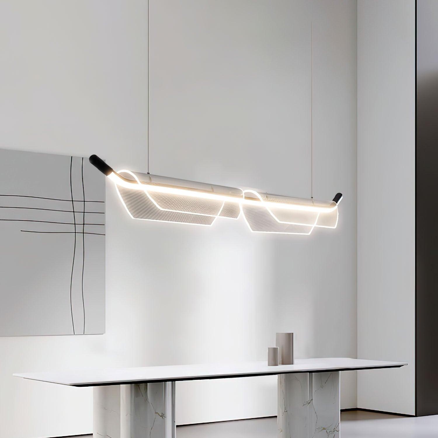 Two Boats Acrylic Pendant Light - Lumpaz