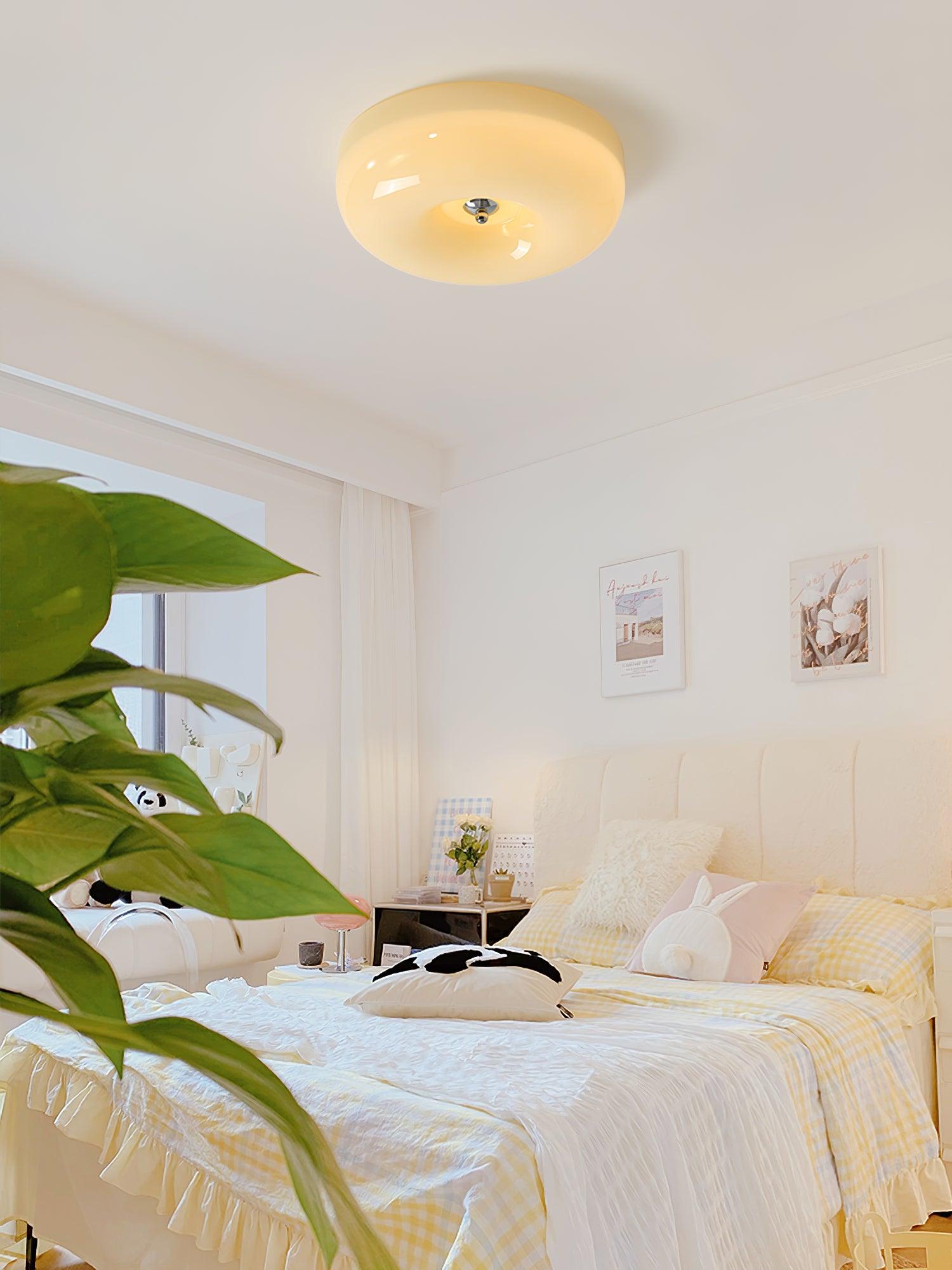 Cream Pudding Ceiling Lamp - Lumpaz