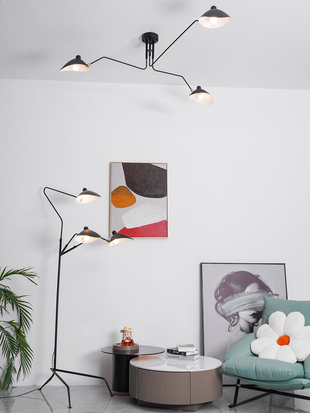 Serge Mouille Ceiling Light A - Lumpaz