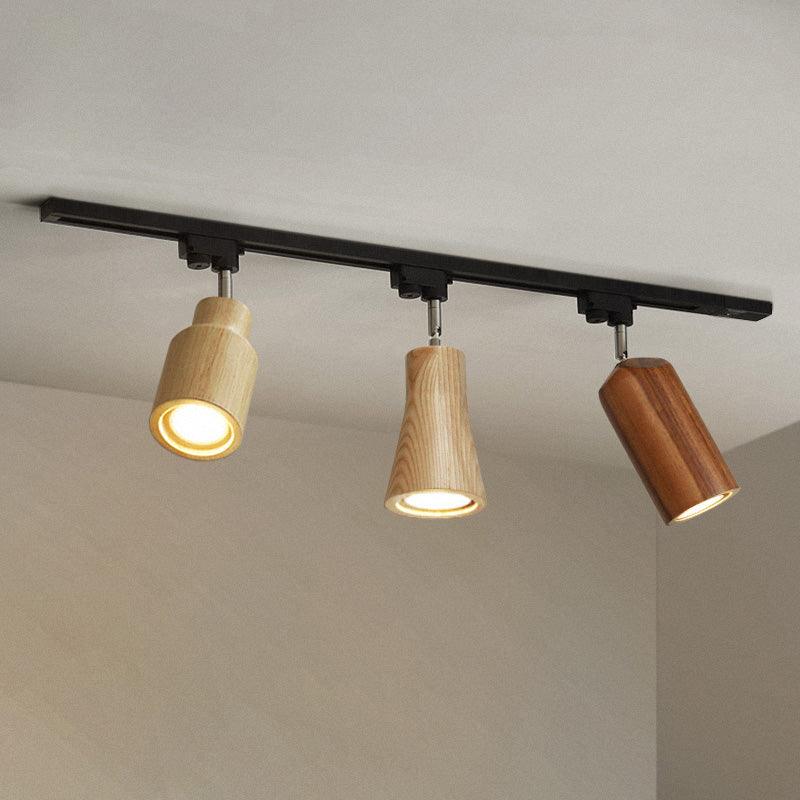 Wood Track Ceiling Lamp - Lumpaz