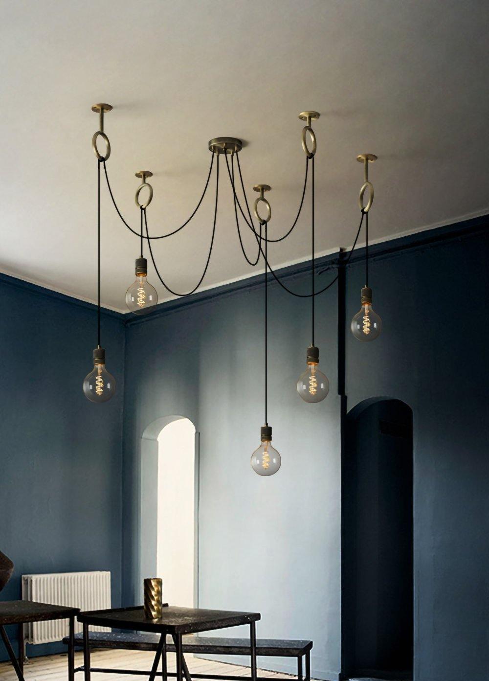 Industrial Spider Chandelier - Lumpaz