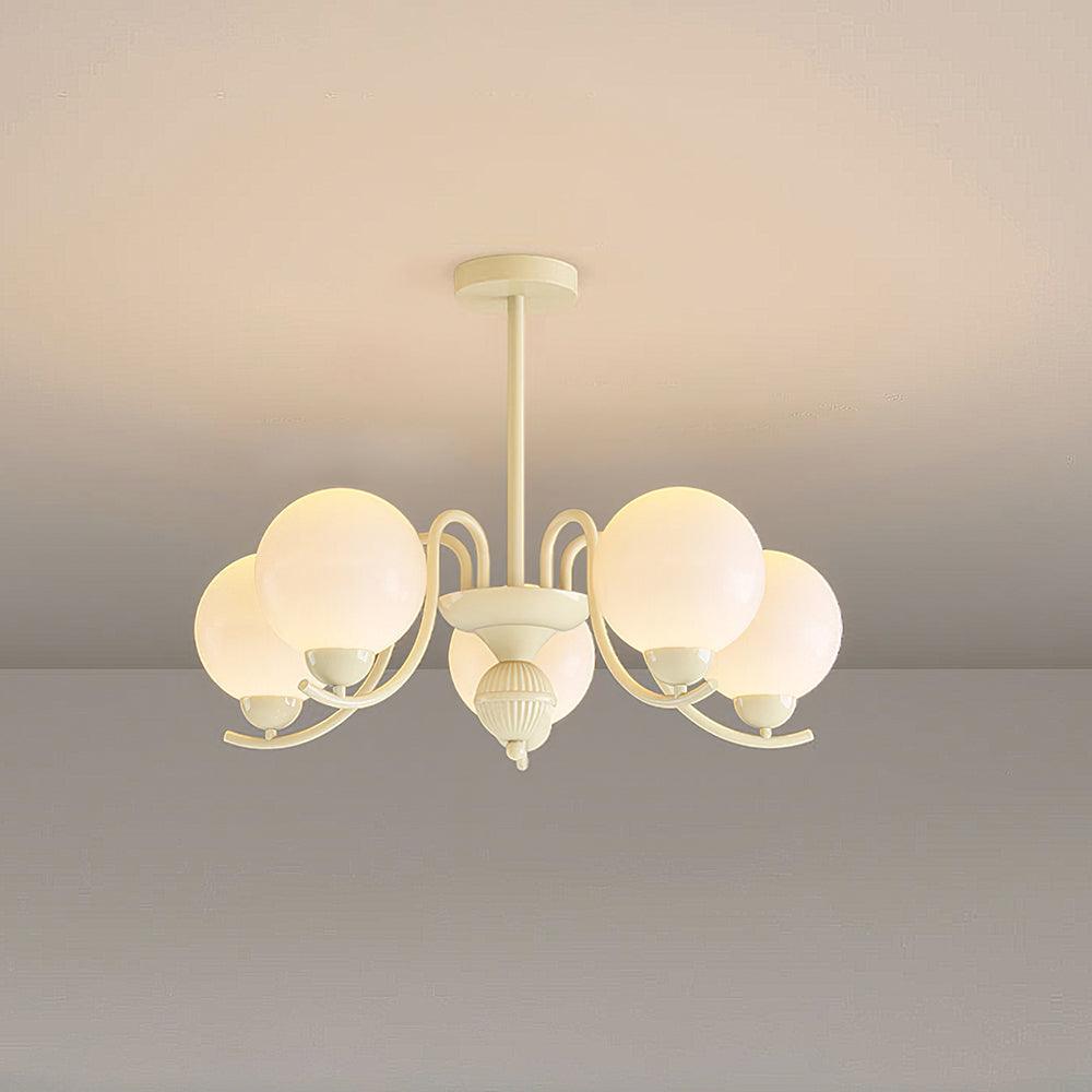 Vanilla Ball Chandelier - Lumpaz