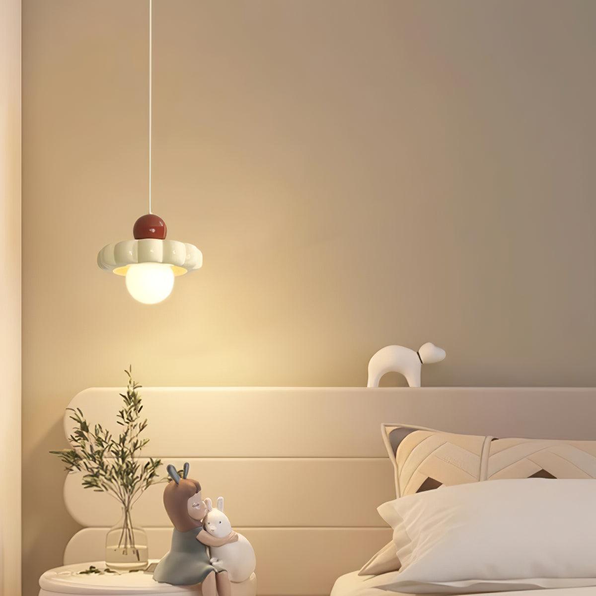 Cream Cloud Pendant Lamp - Lumpaz