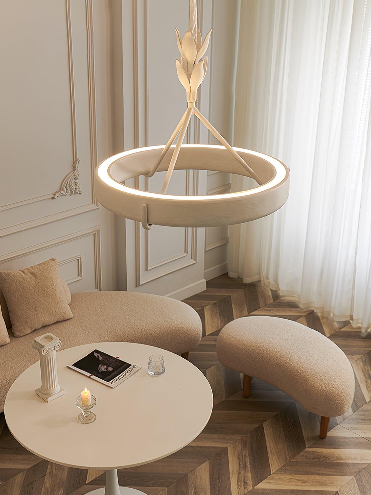 Tinsley Plaster Chandelier - Lumpaz