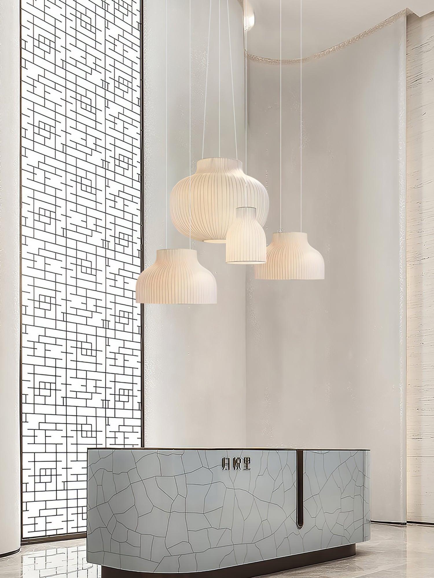 Serica Trio Silk Pendant Collection - Lumpaz