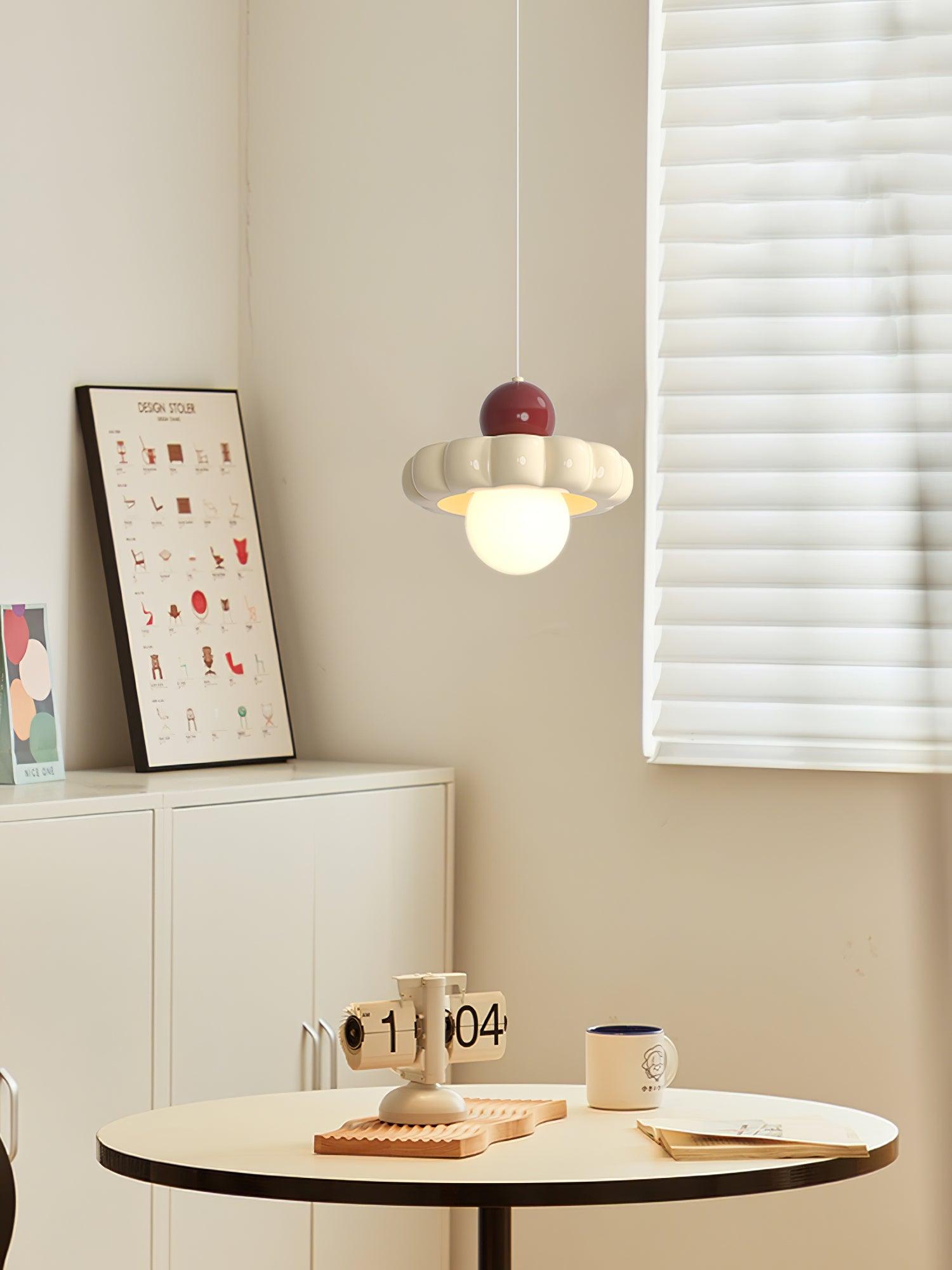 Cream Cloud Pendant Lamp - Lumpaz