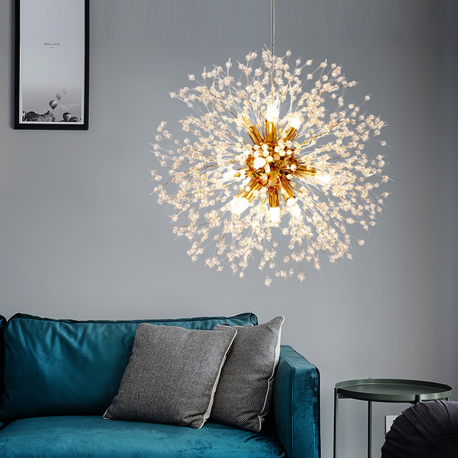 Crystal Dandelion Chandelier - Lumpaz