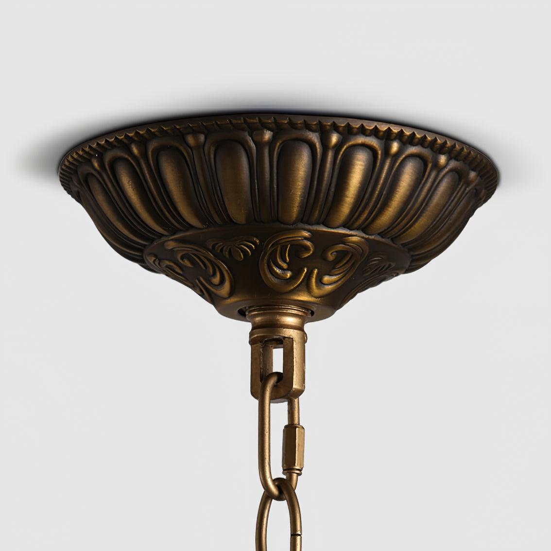 Traditional Gold Globe Chandelier - Lumpaz