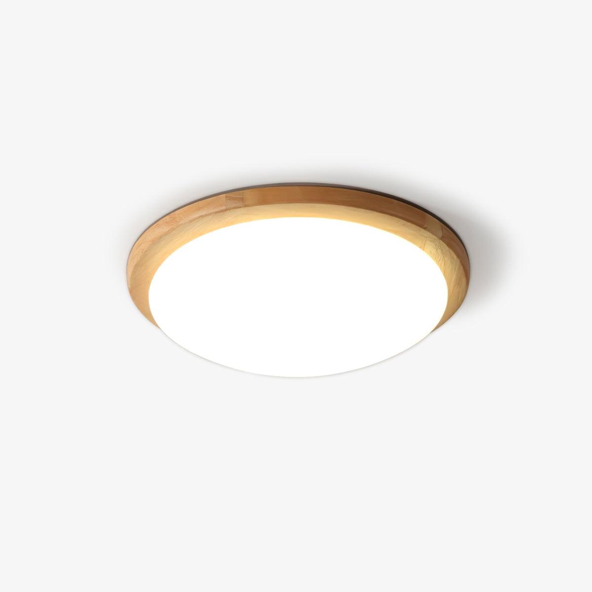 Drum Wood Ceiling Lamp - Lumpaz