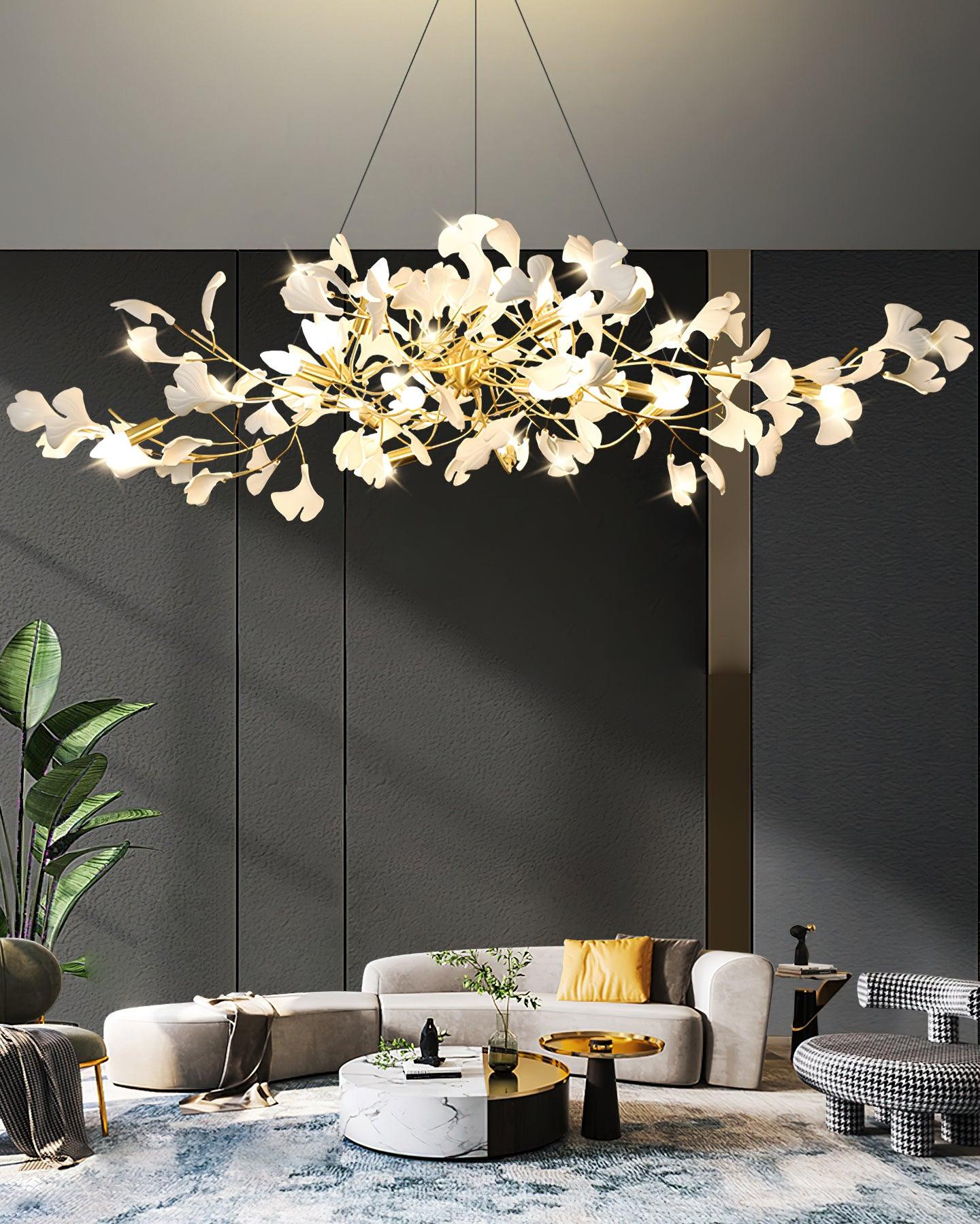 Gingko Chandelier I - Lumpaz