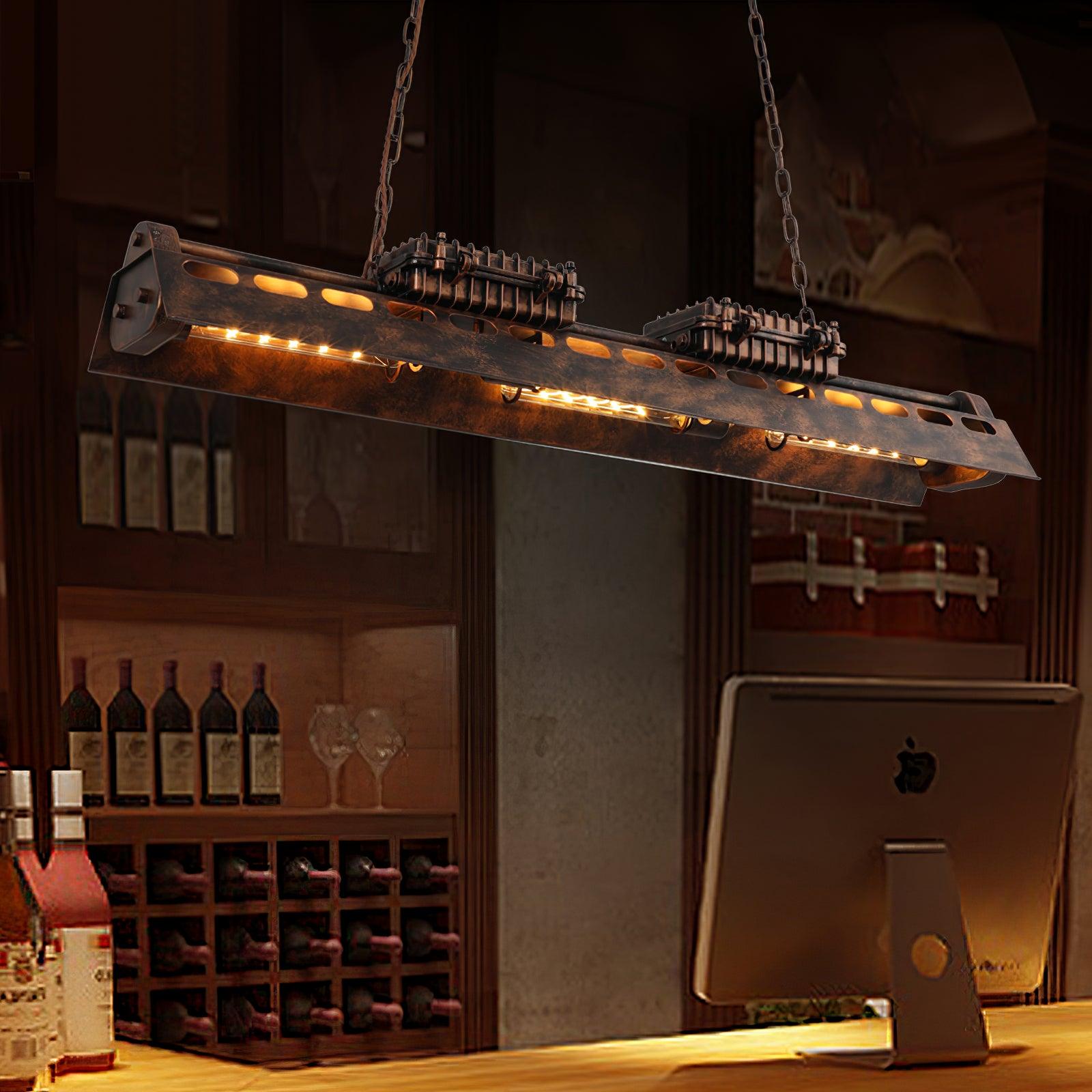 Industrial Steampunk Chandelier - Lumpaz