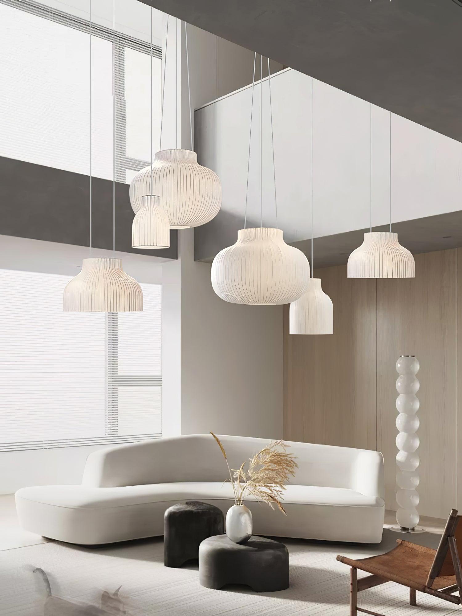 Serica Trio Silk Pendant Collection - Lumpaz