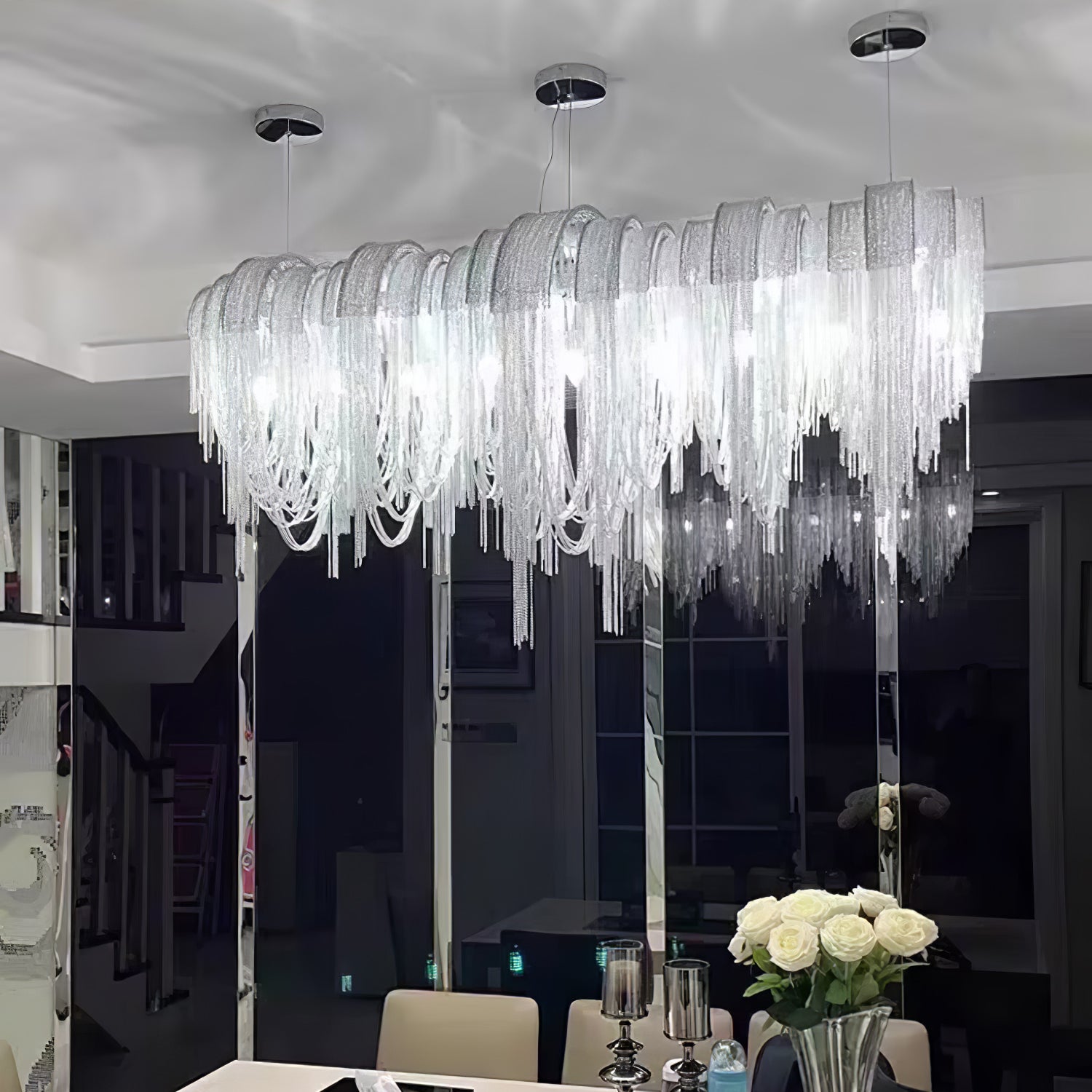 Length Chains Chandelier - Lumpaz