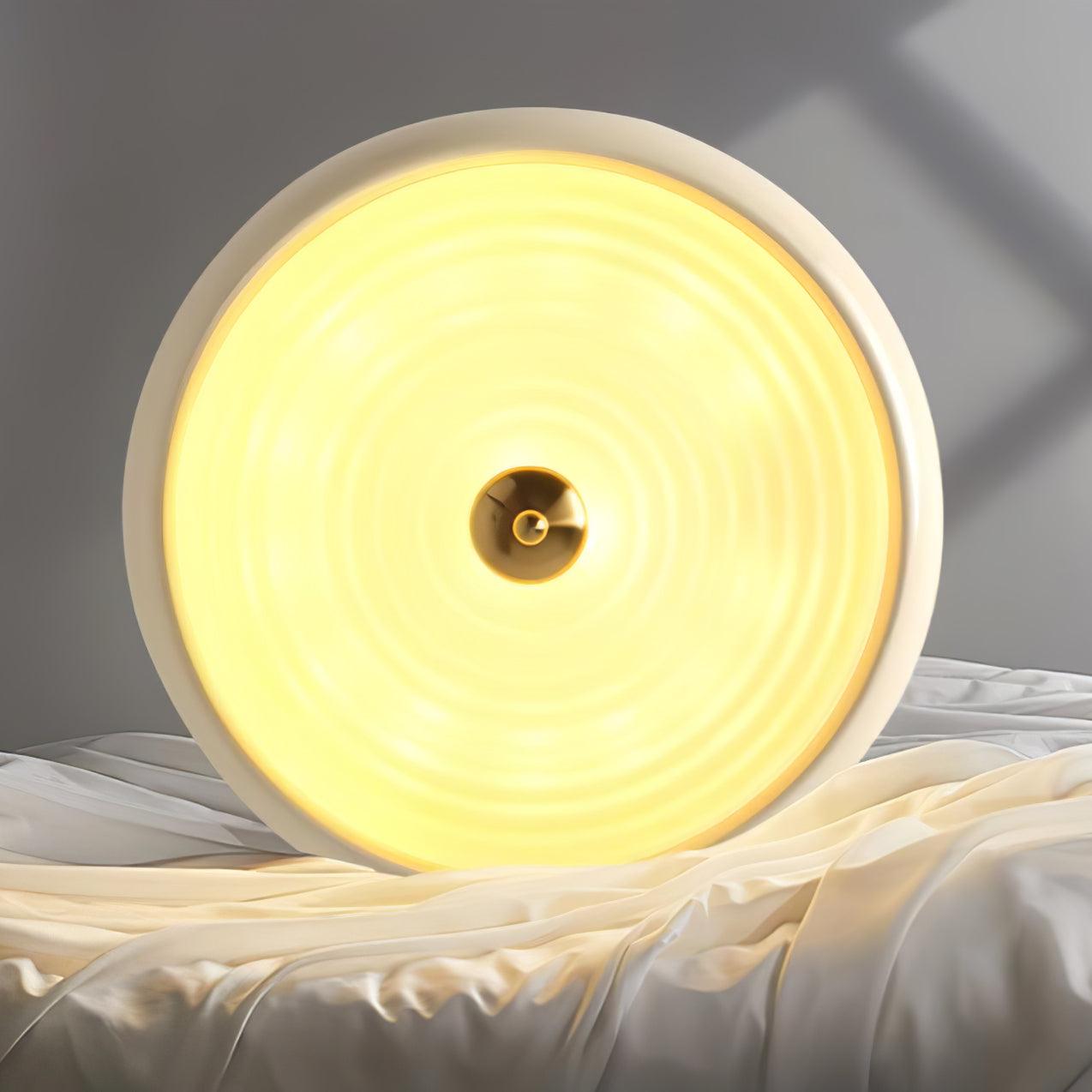 Ripple Cream Ceiling Lamp - Lumpaz