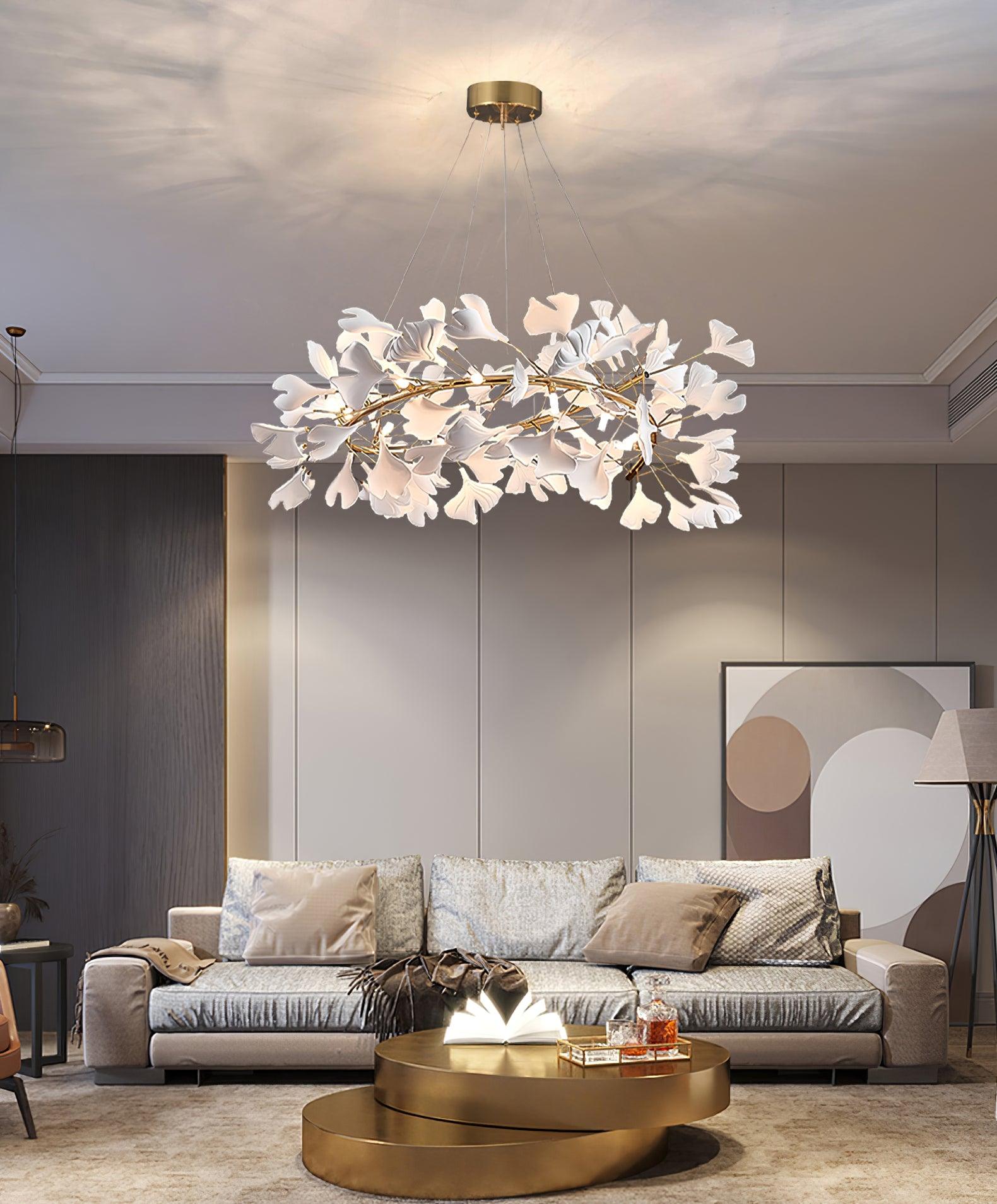 Gingko Chandelier U - Lumpaz