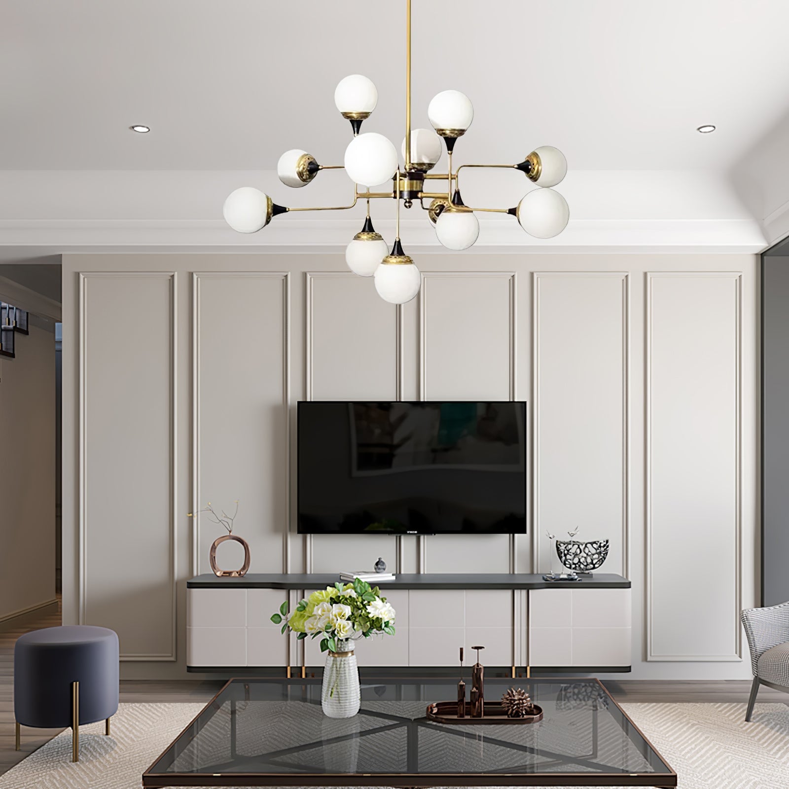 Stilnovo Chandelier - Lumpaz