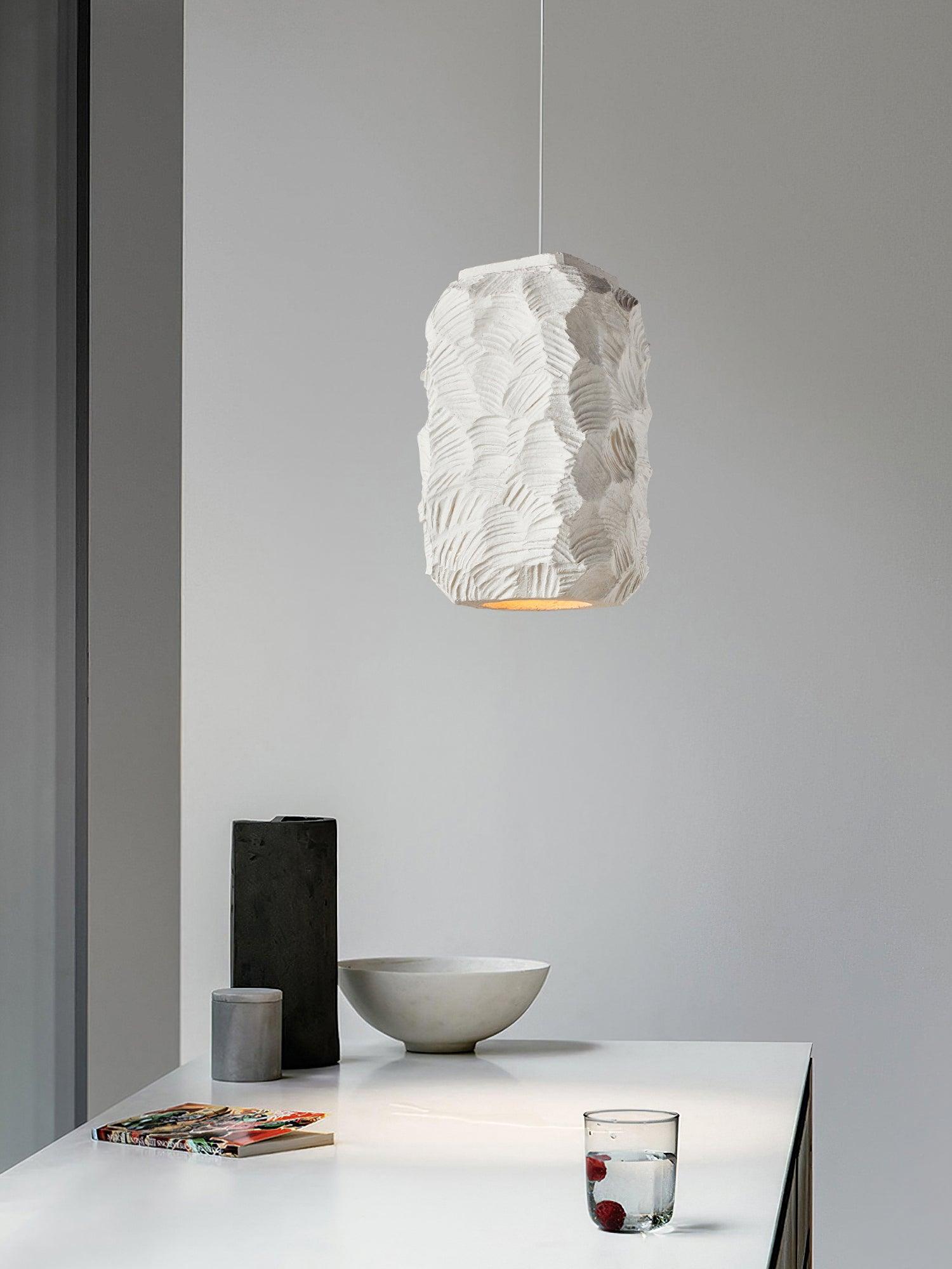 Resin Geometry Pendant Lamp - Lumpaz