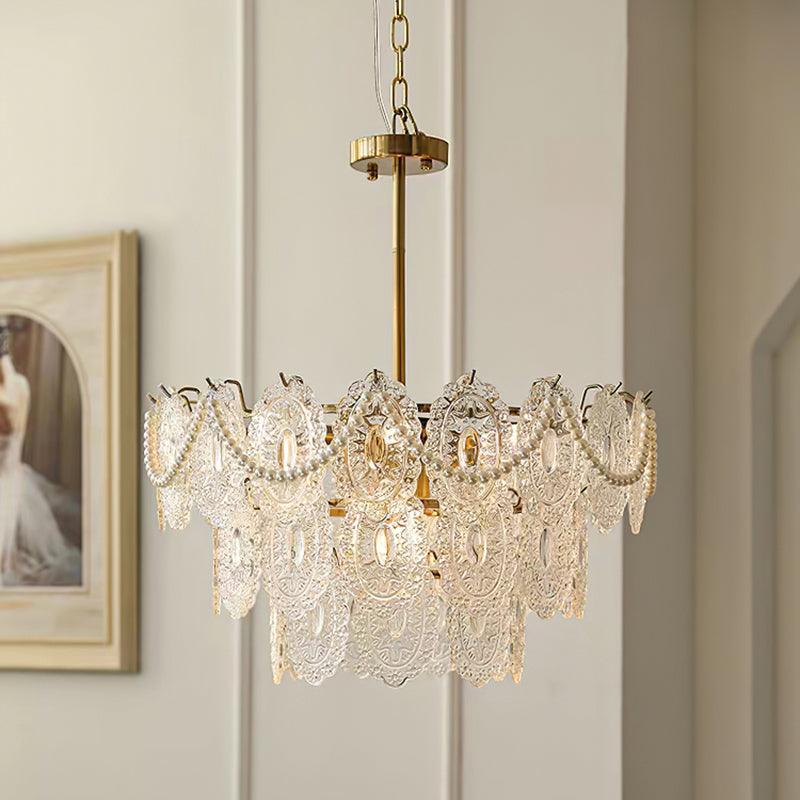 Wave Pearl Chandelier - Lumpaz