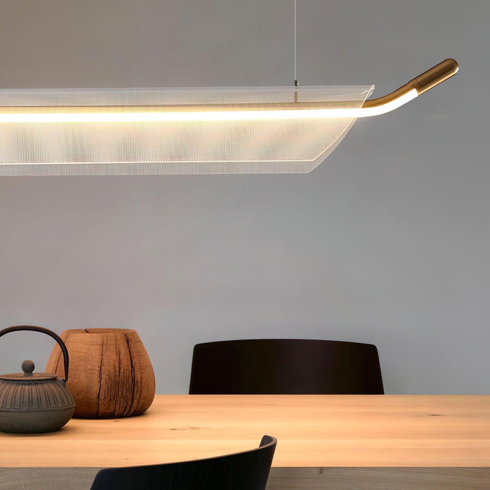 One Word Acrylic Pendant Light - Lumpaz