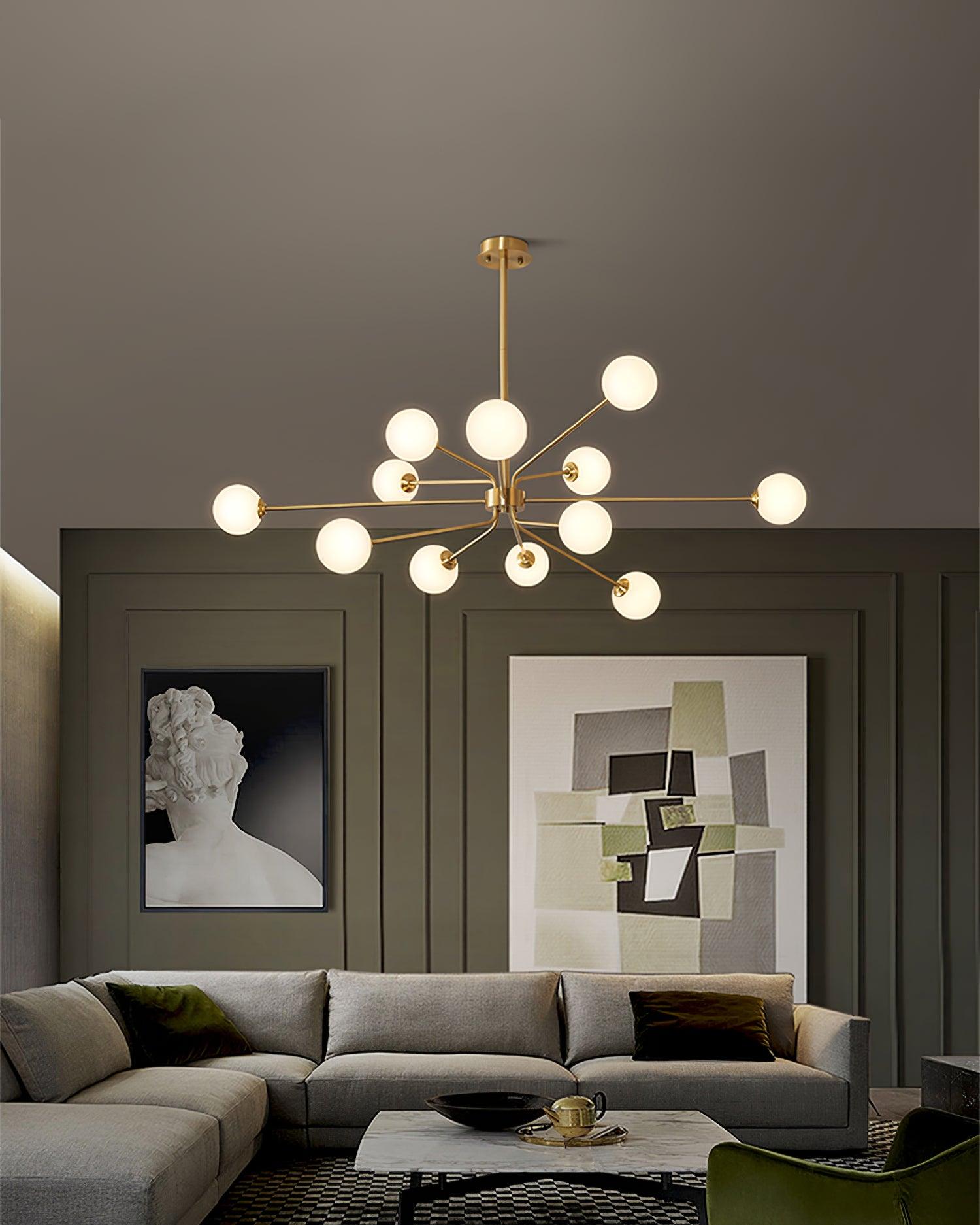 Solaire Arm Chandelier - Lumpaz
