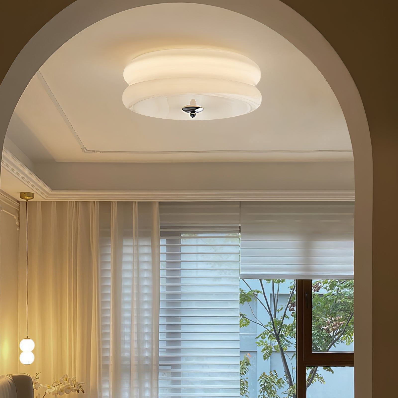 Art Deco Vintage Ceiling Light - Lumpaz