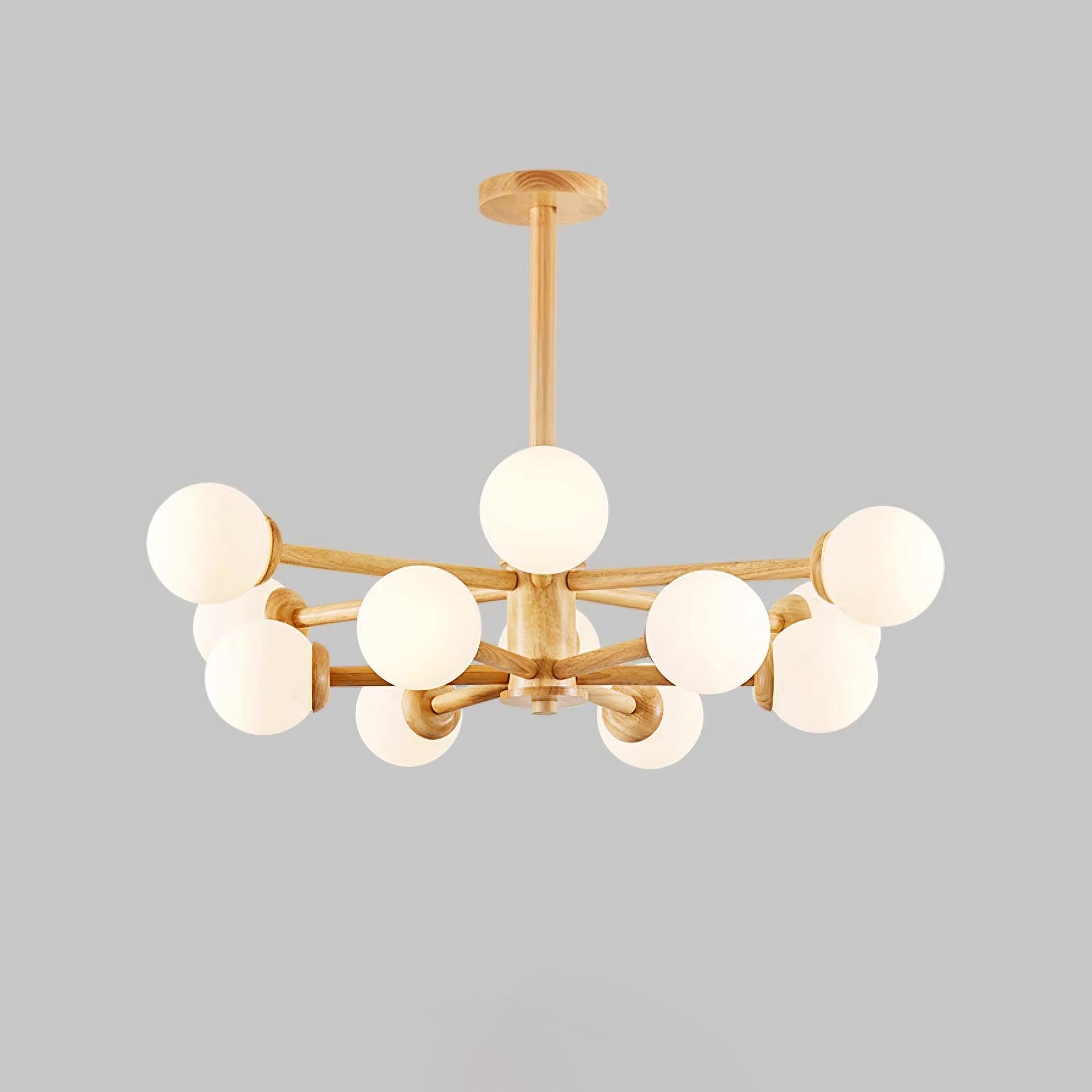 Kozan Wooden Chandelier - Lumpaz