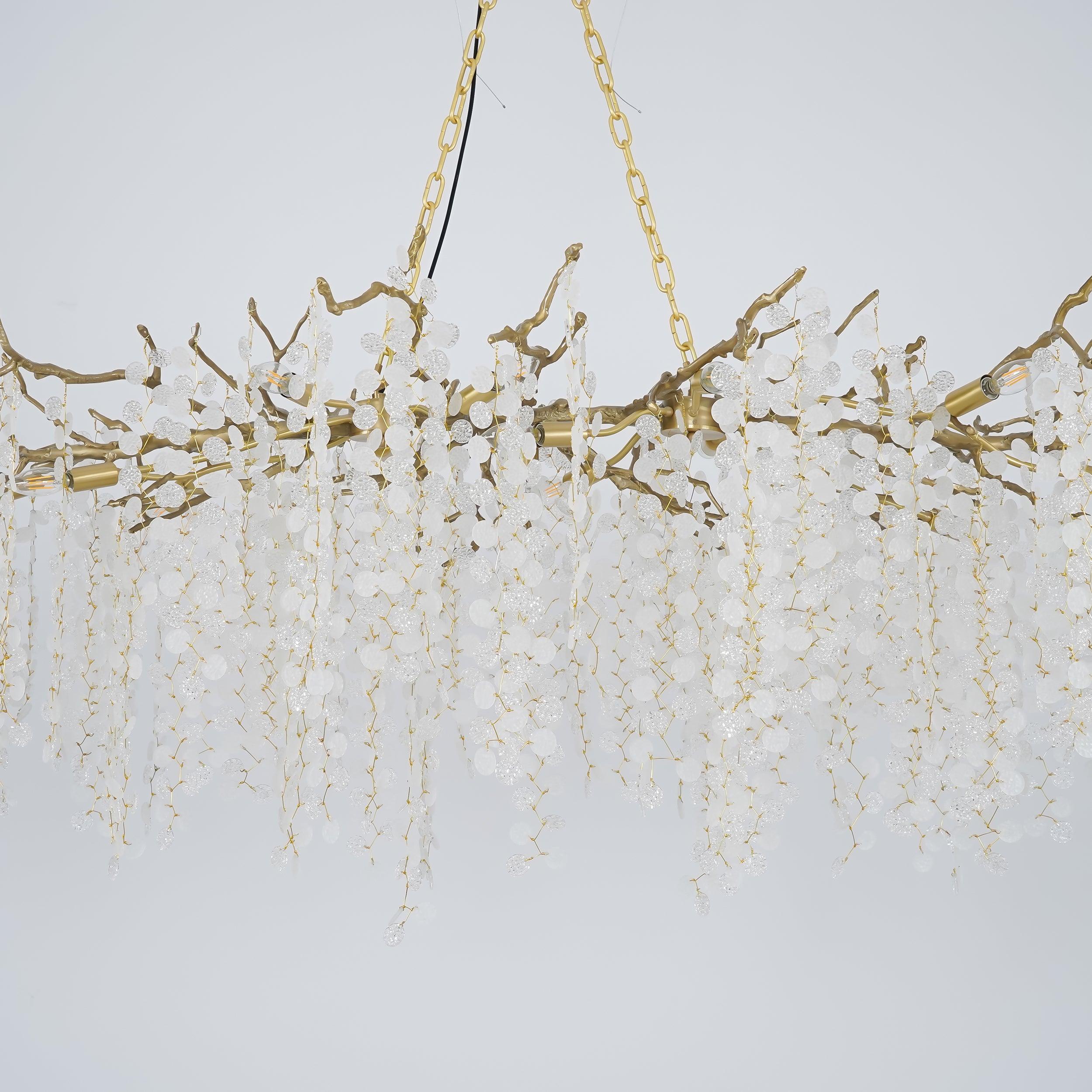 Shiro Noda Crystal Chandelier - Lumpaz