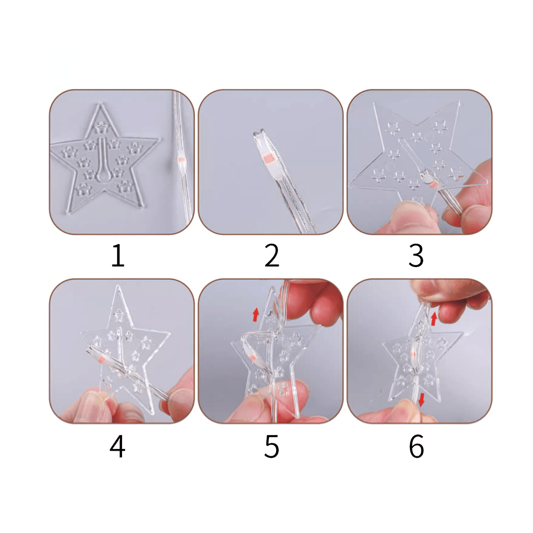 Led Star Fairy String Lights - Lumpaz