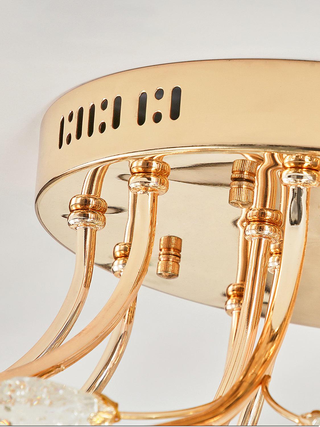 Crystal Flower Ceiling Light - Lumpaz