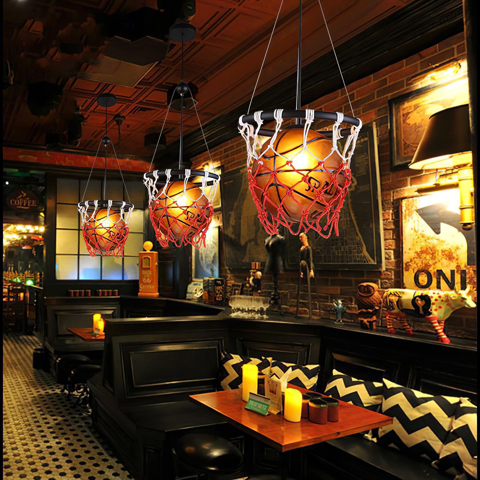 Basketball Pendant Lamp - Lumpaz