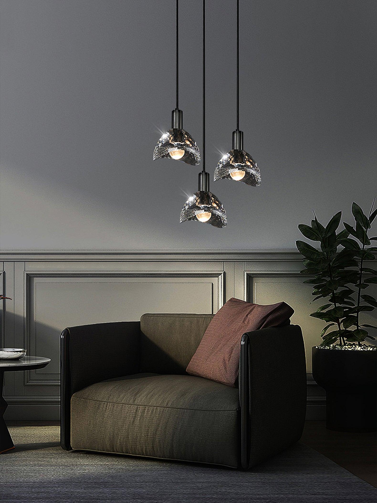 Latham Glass Pendant Lamp - Lumpaz