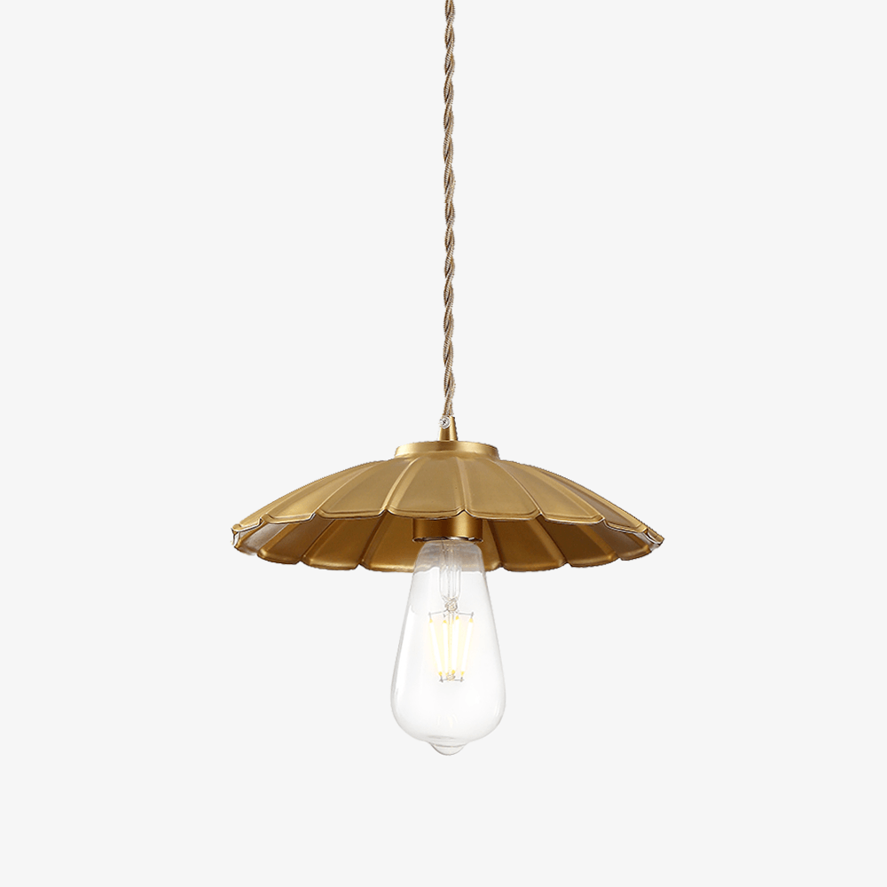 Sleek Flat Pendant Lamp - Lumpaz