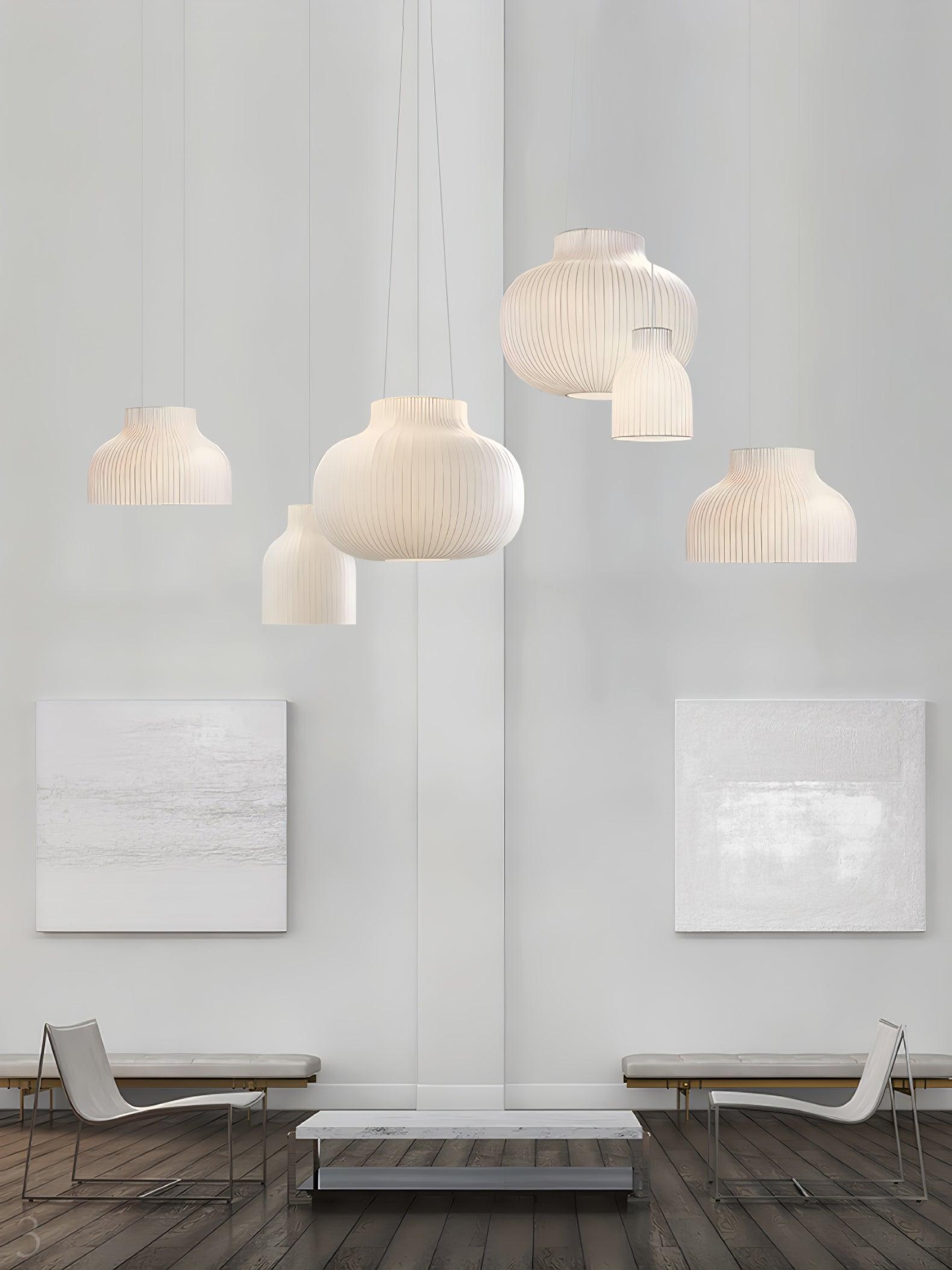 Serica Trio Silk Pendant Collection - Lumpaz