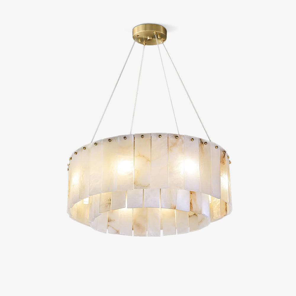 Rock Alabaster Chandelier - Lumpaz