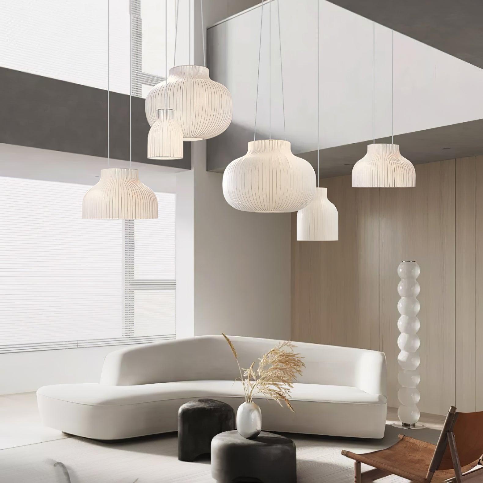 Serica Trio Silk Pendant Collection - Lumpaz