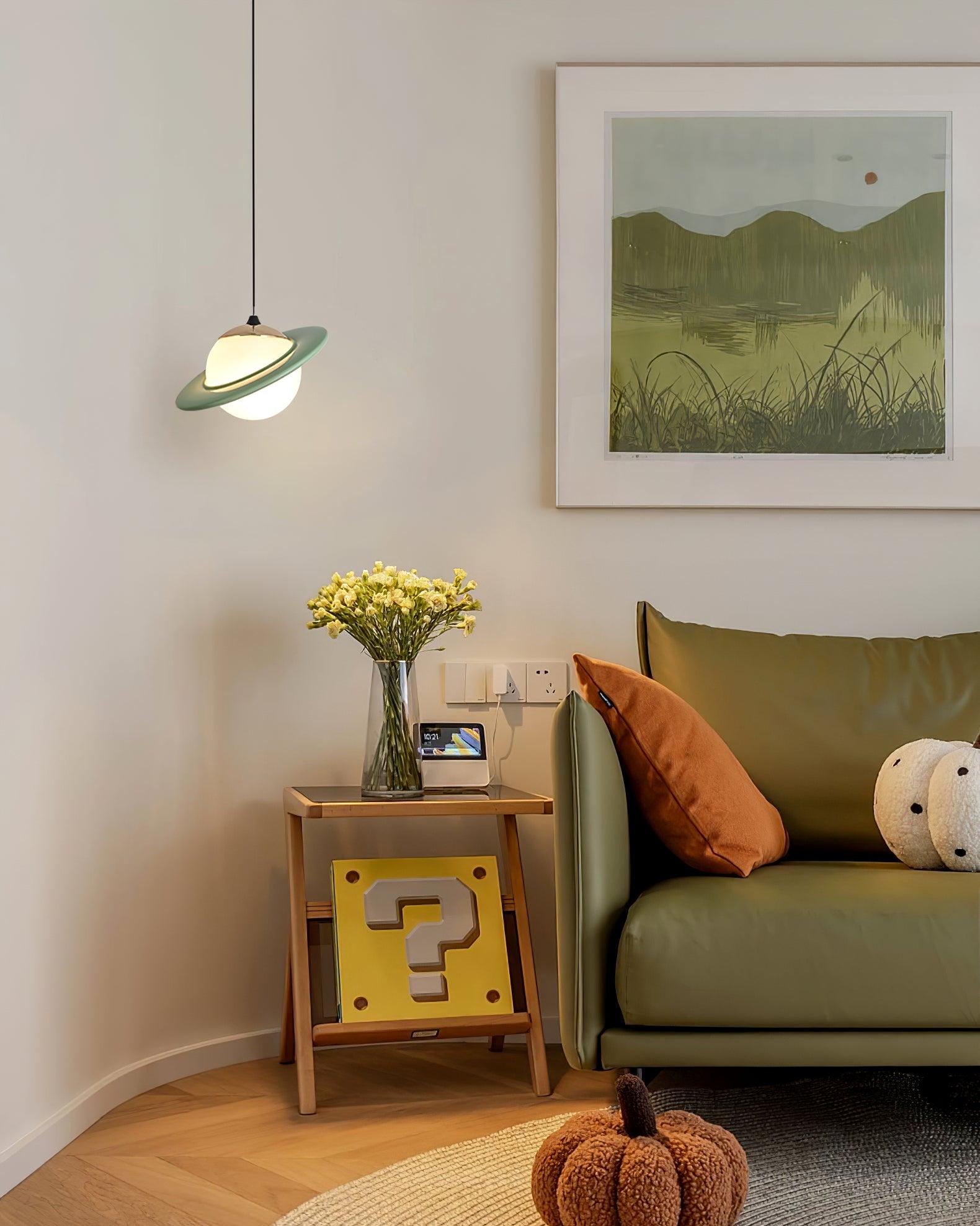 Saturn Planet Pendant Lamp - Lumpaz