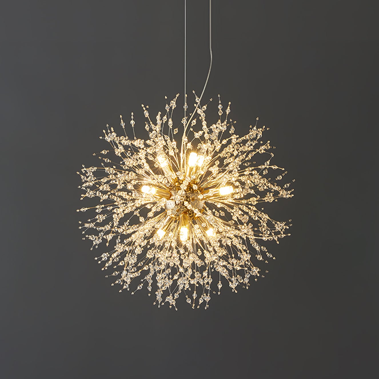 Crystal Dandelion Chandelier - Lumpaz