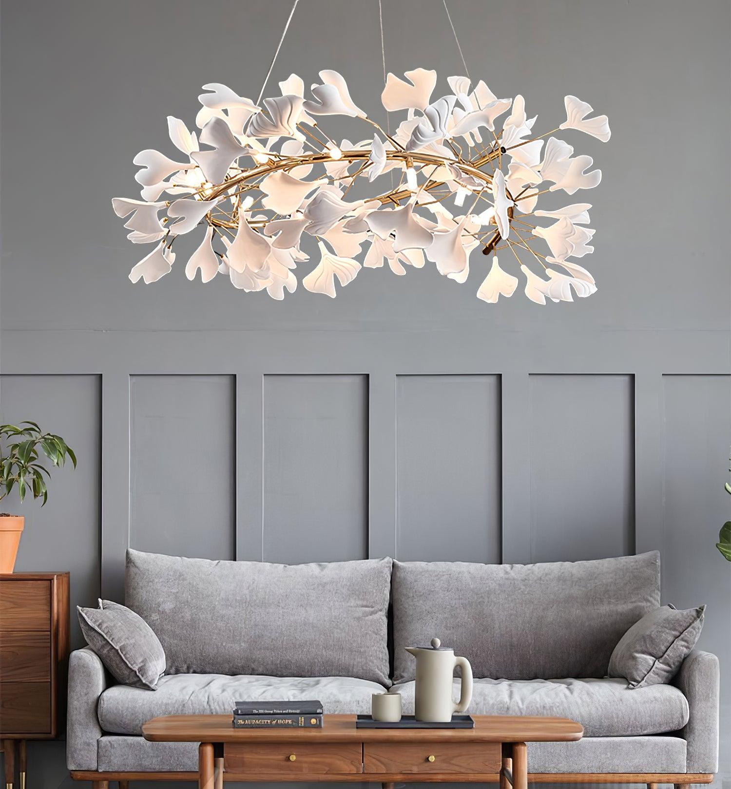 Gingko Chandelier U - Lumpaz