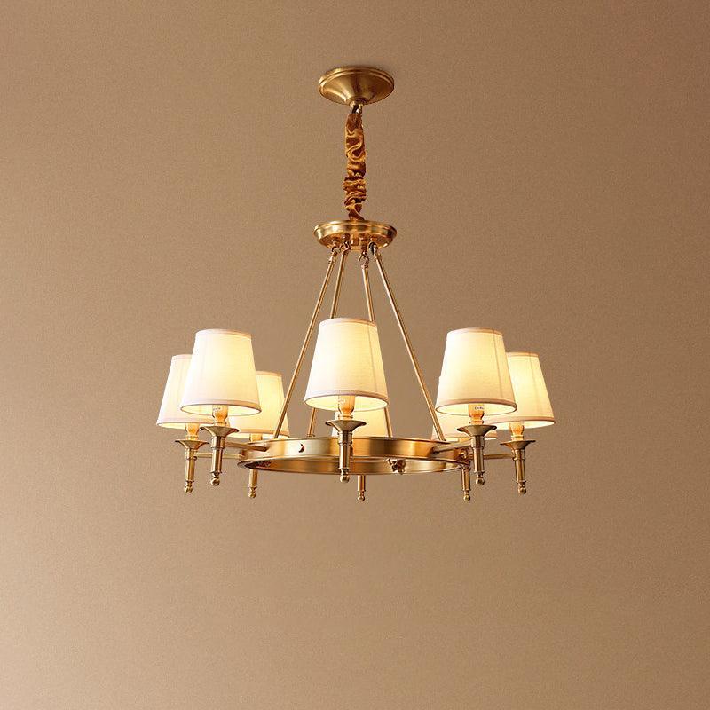 Antique Brass Chandelier - Lumpaz