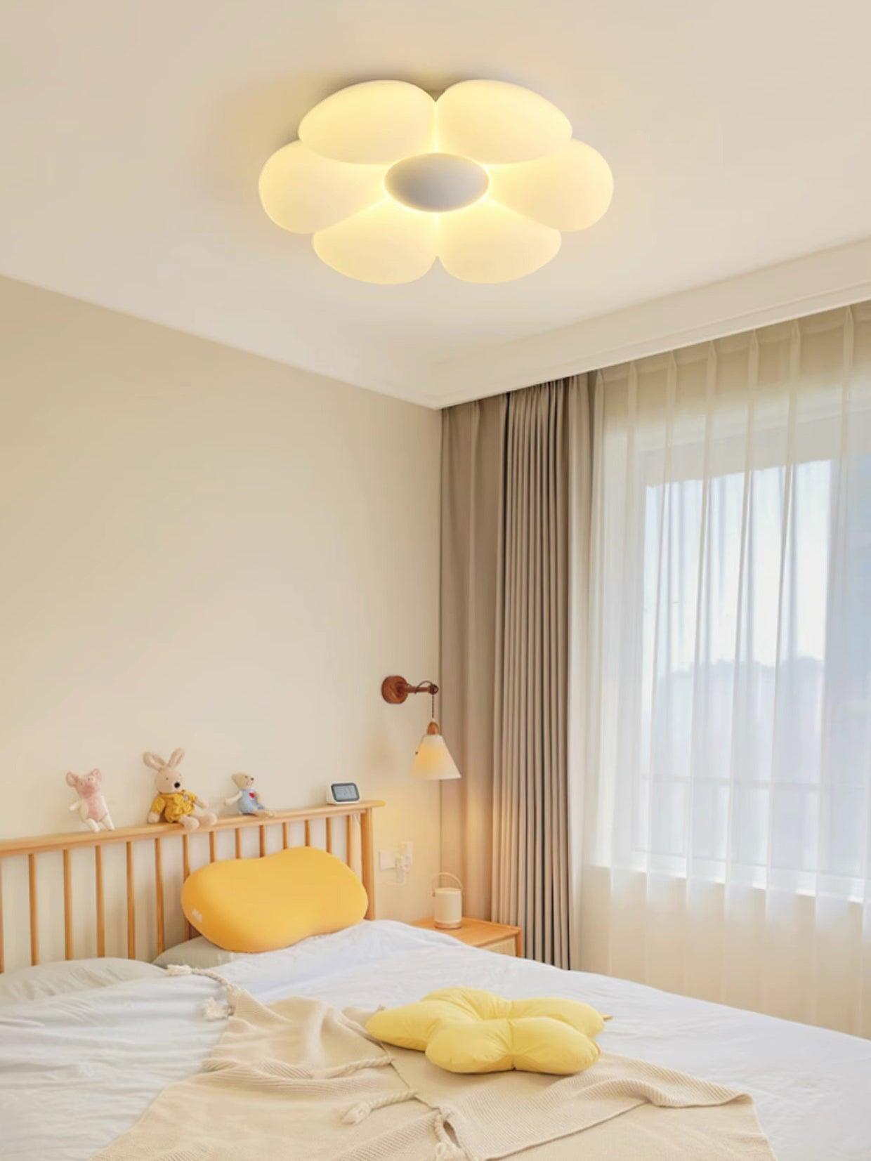 Six-leaf Flower Kids Room Ceiling Lamp - Lumpaz