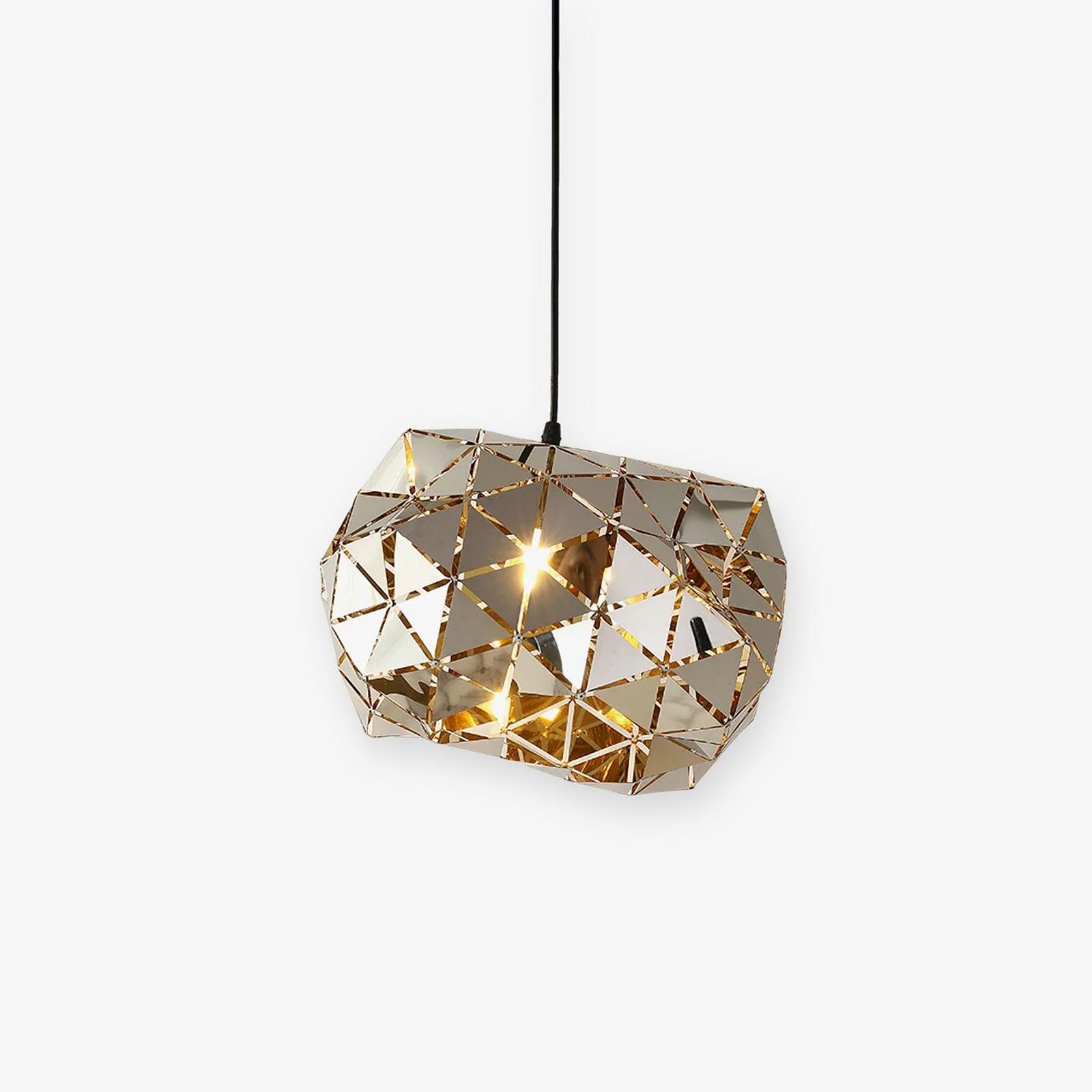 Geometric Panel Pendant Lamp - Lumpaz