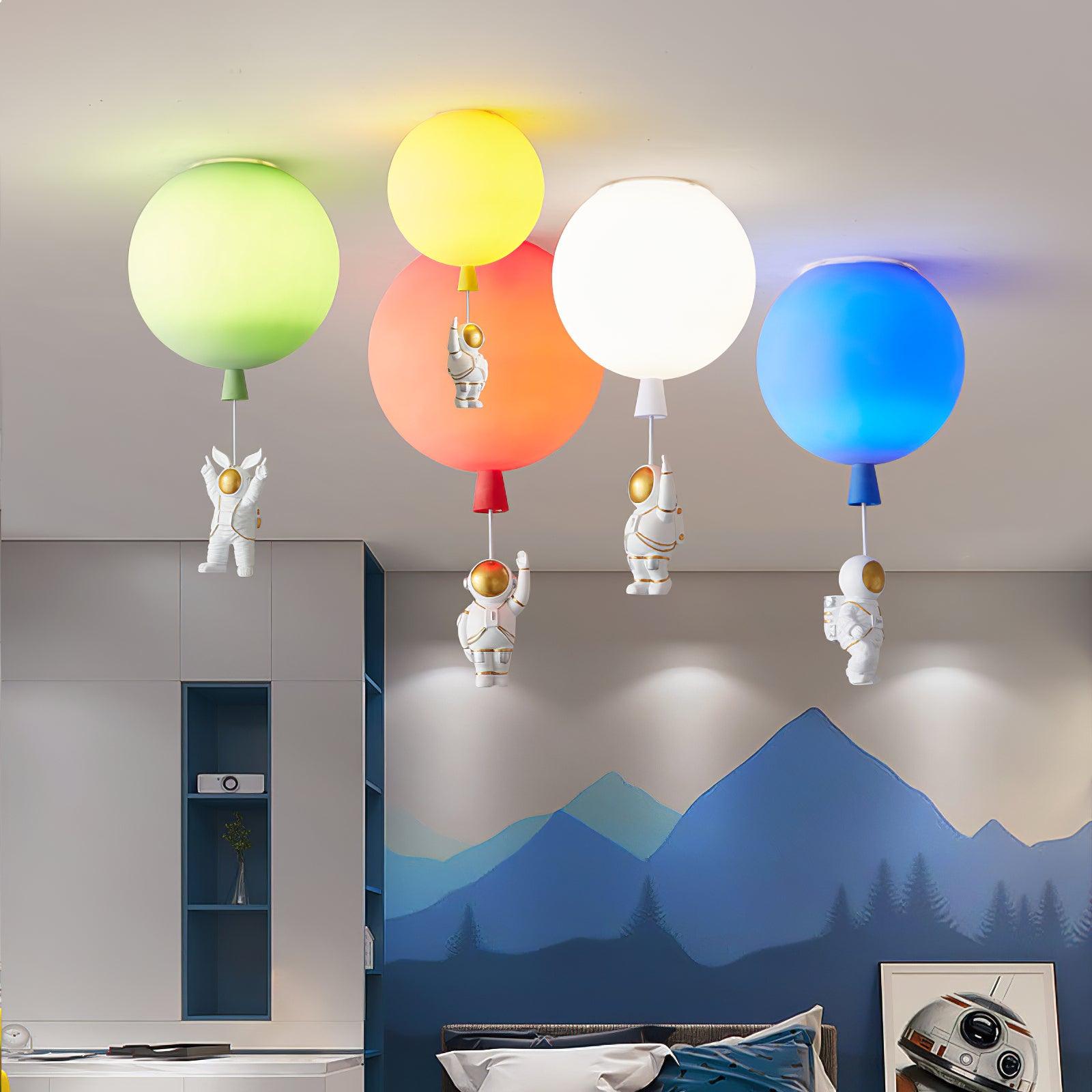 Frosted Balloon Ceiling Light - Lumpaz